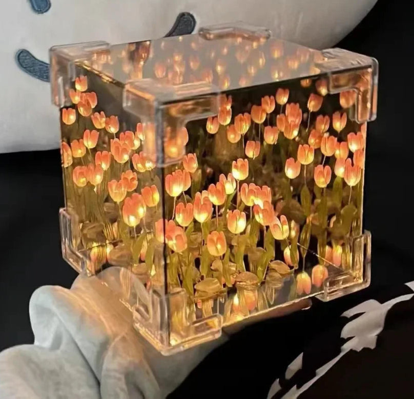 Flower Sea Cube  Small Night Lamp